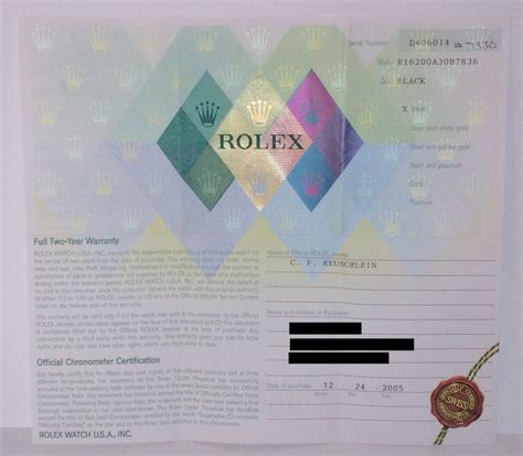 rolex carta normativa 2005|rolex papers.